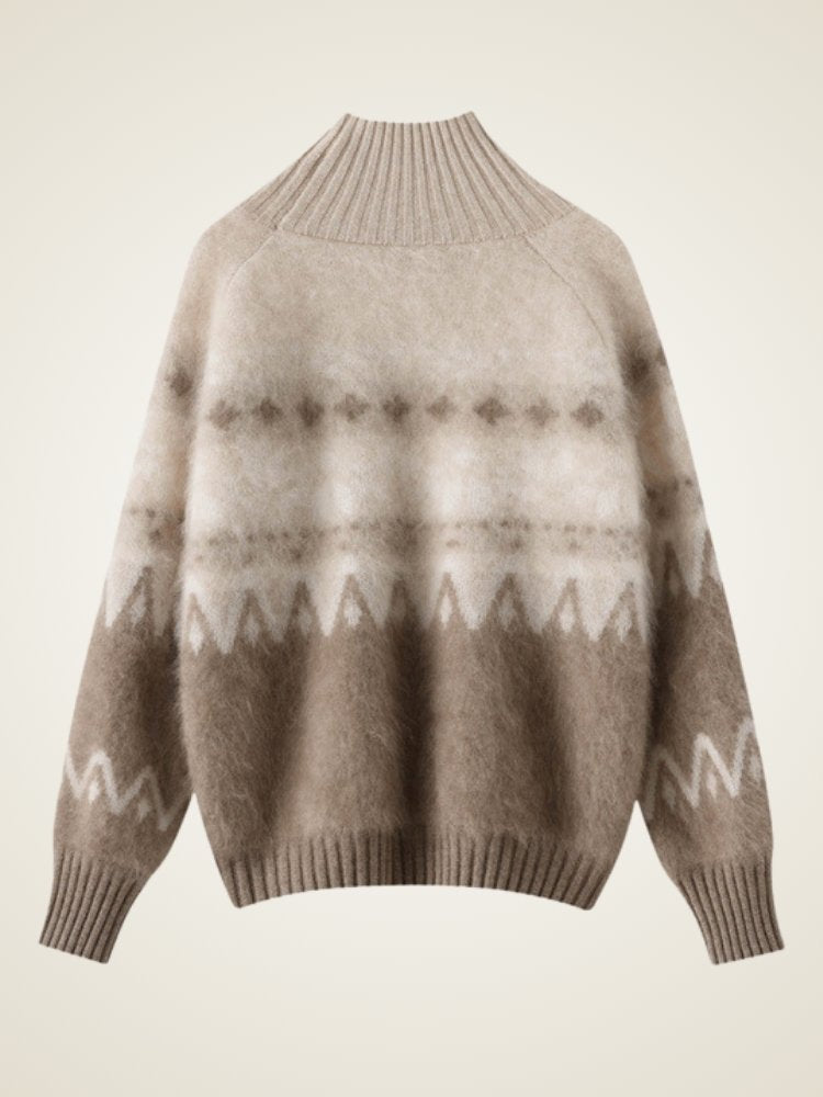 Faralyn - Brushed Cashmere Sweater | The Cashmere Studio