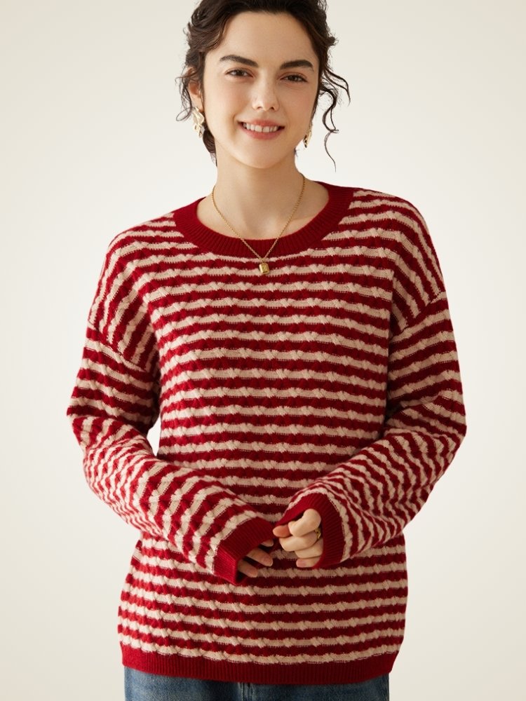 Ferelis -  Geometric Cashmere Sweater | The Cashmere Studio