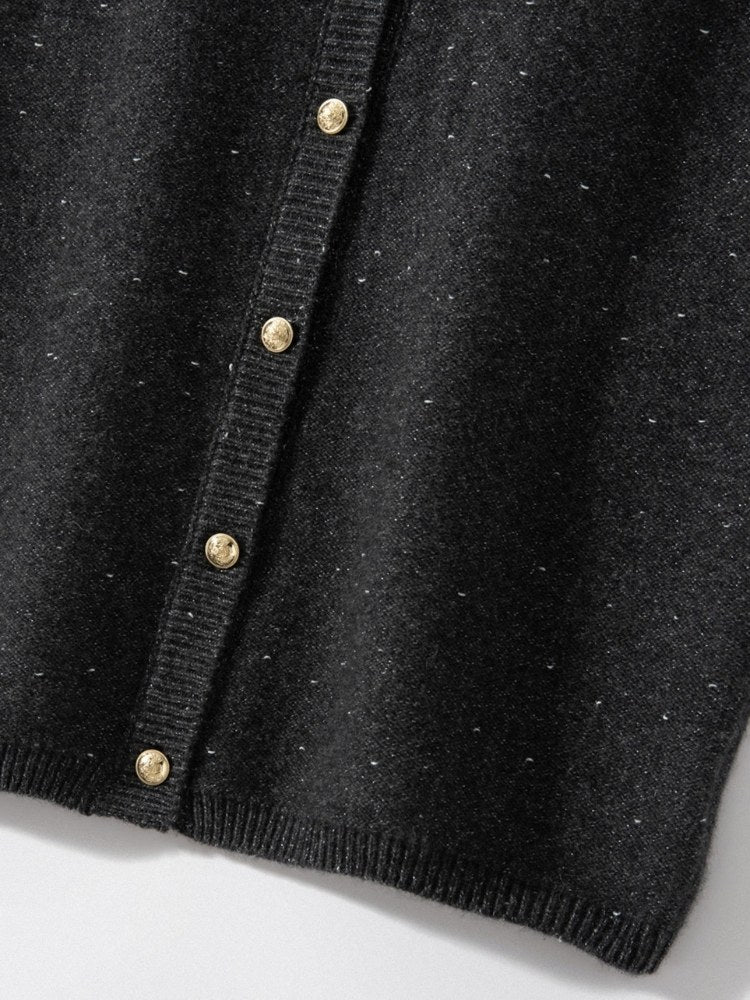 Helaene - Lurex Cashmere Vest | The Cashmere Studio