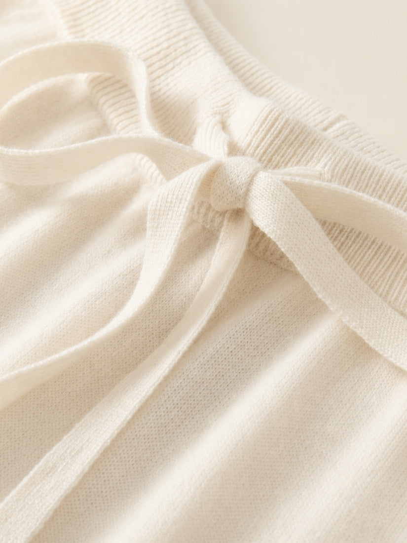 Hespera - Drawstring Detail | The Cashmere Studio