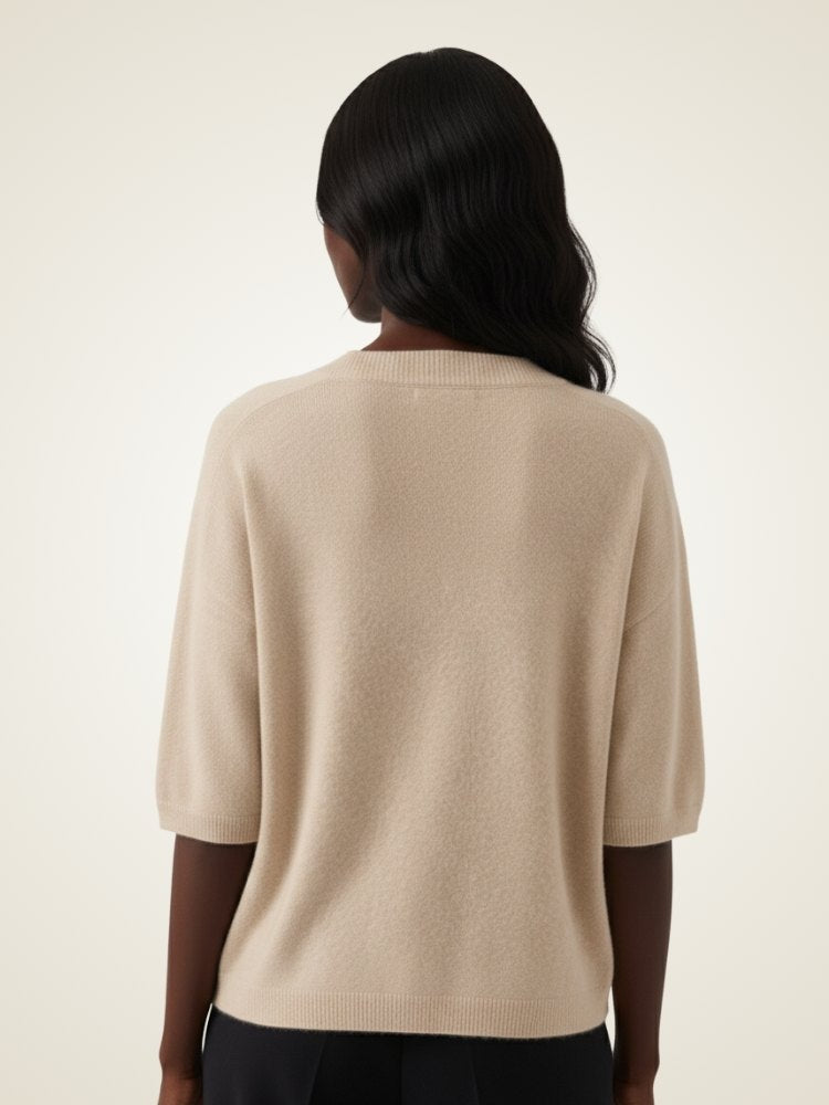 Kalinde - V-neck Cashmere Sweater