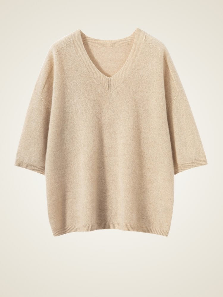 Kalinde - V-neck Cashmere Sweater