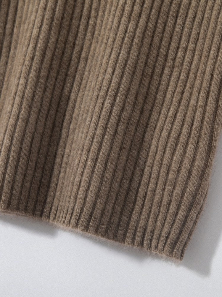 Lynaelis - Ribbed Cashmere Tank Top | The Cashmere Studio