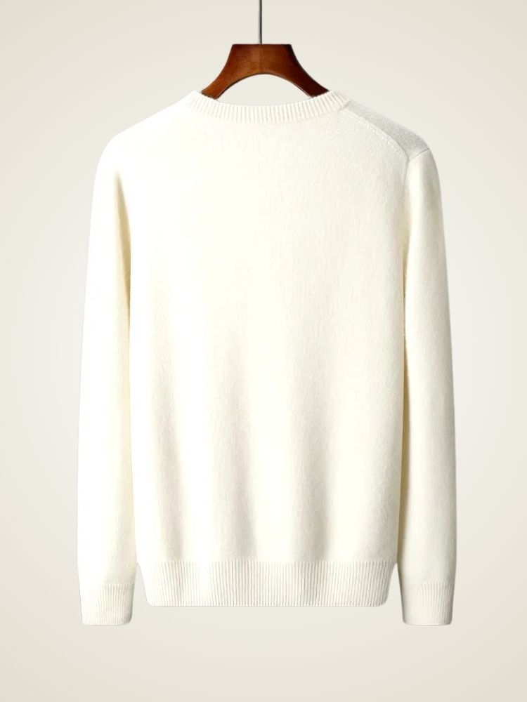 Charles - Crewneck Cashmere Sweater | The Cashmere Studio