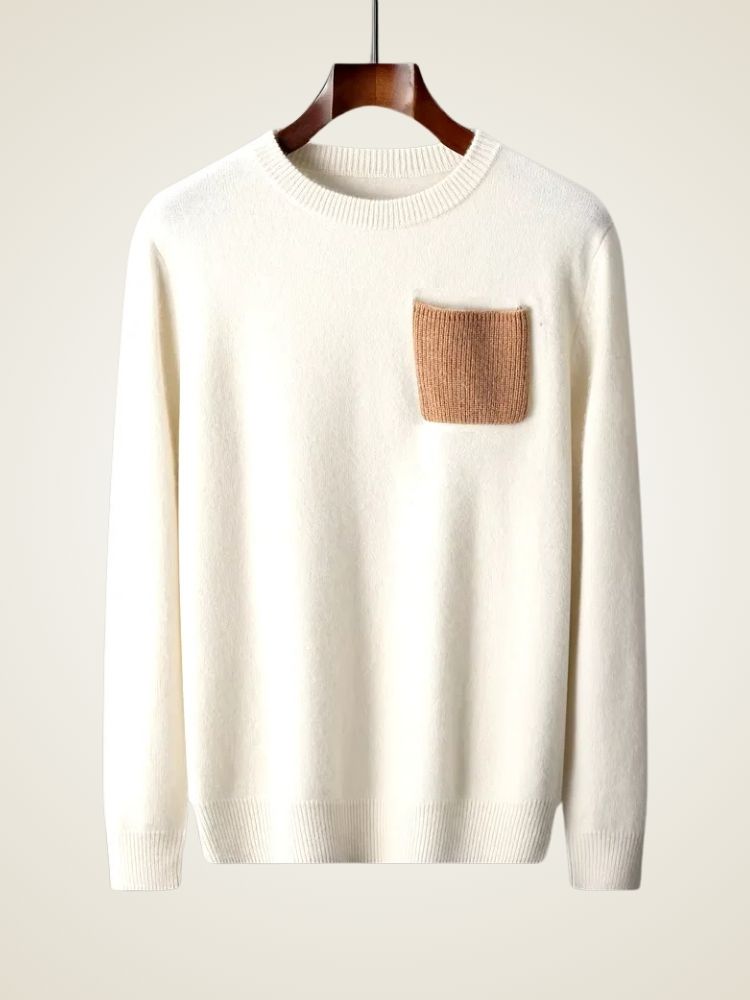 Charles - Crewneck Cashmere Sweater | The Cashmere Studio