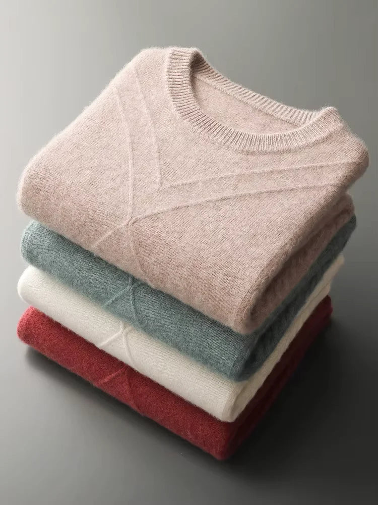 Phillip - Crewneck Cashmere Sweater | The Cashmere Studio