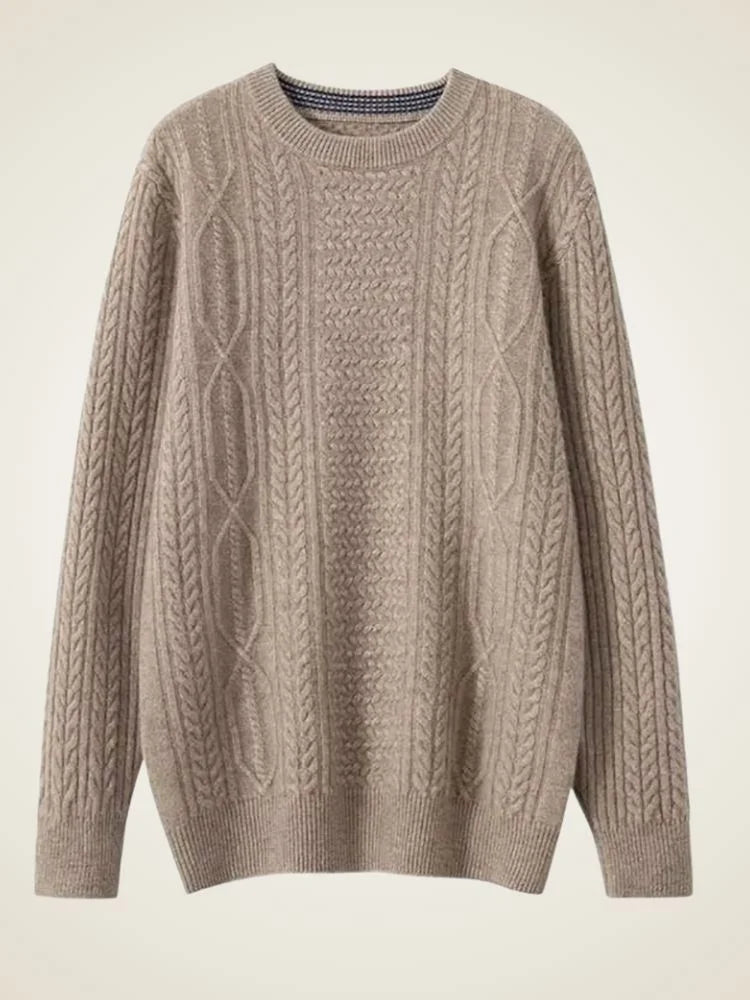 Henry - Crewneck Cashmere Sweater | The Cashmere Studio