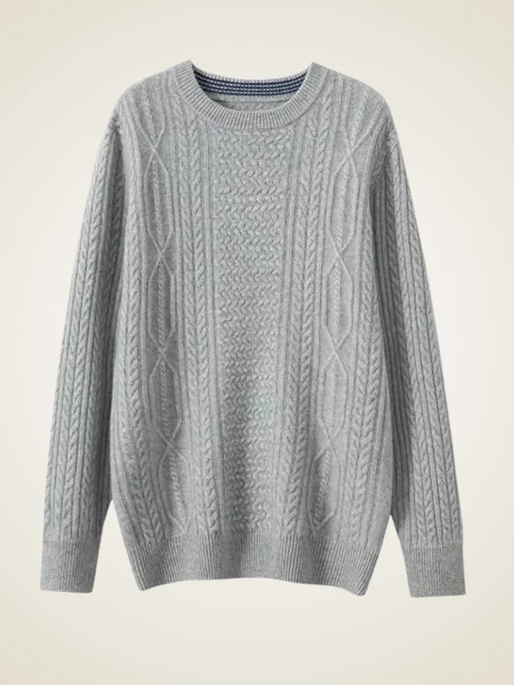 Henry - Crewneck Cashmere Sweater | The Cashmere Studio