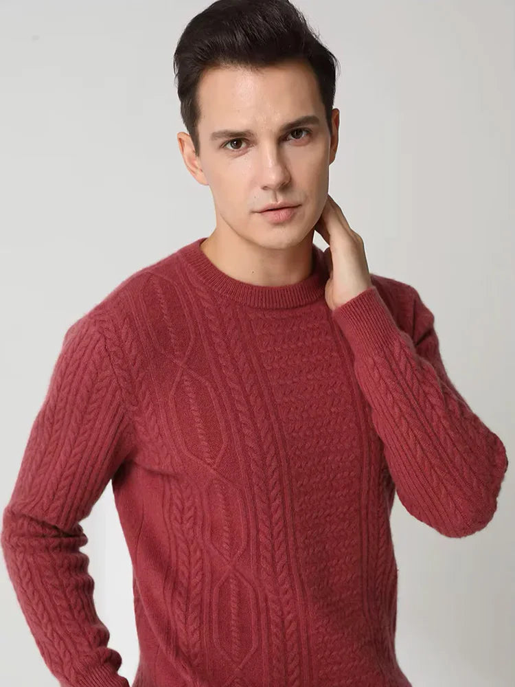 Henry - Crewneck Cashmere Sweater | The Cashmere Studio