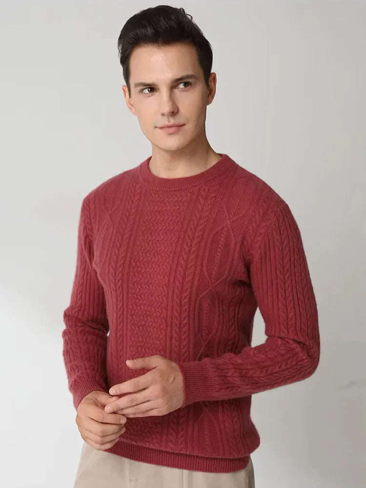 Henry - Crewneck Cashmere Sweater | The Cashmere Studio