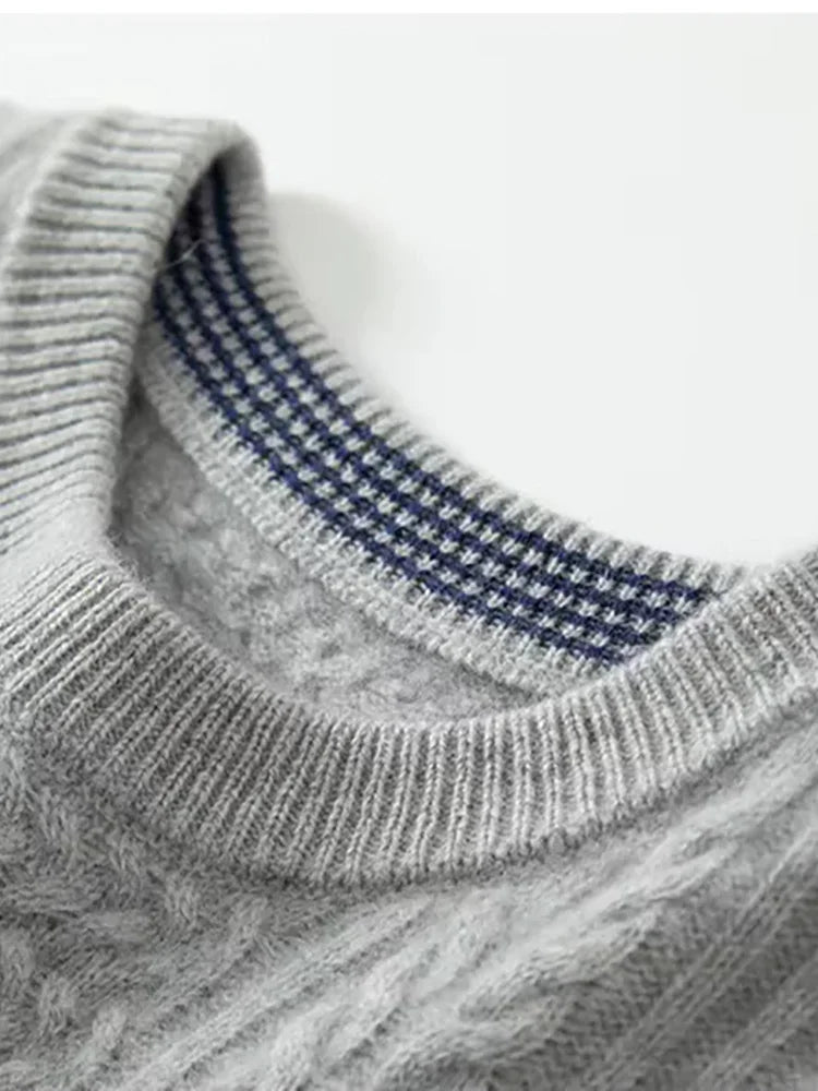 Henry - Crewneck Cashmere Sweater | The Cashmere Studio