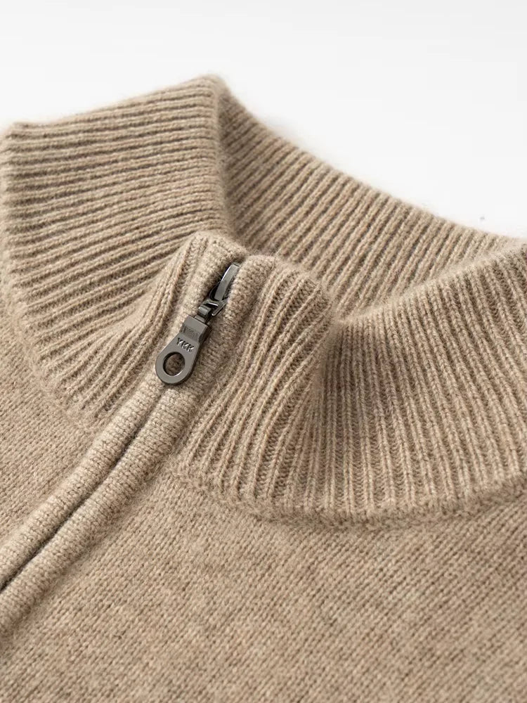 Benjamin - Half Zip Cashmere Sweater