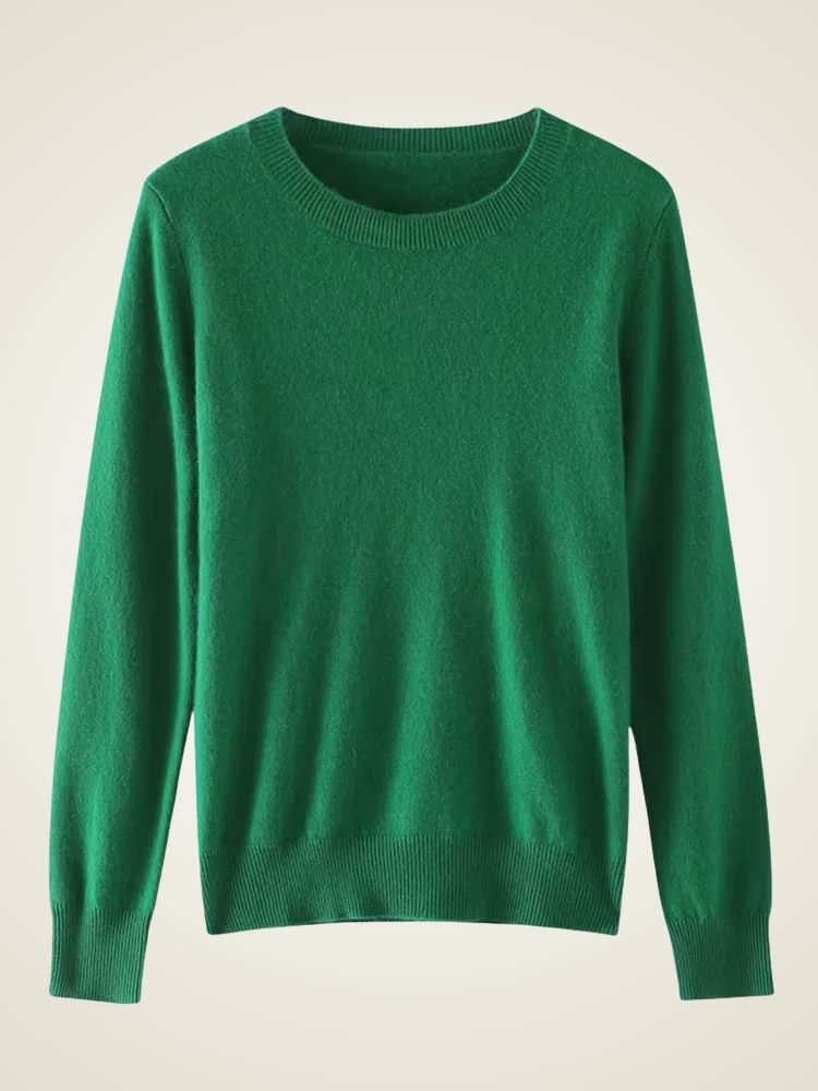 Mia - Crewneck Cashmere Sweater | The Cashmere Studio