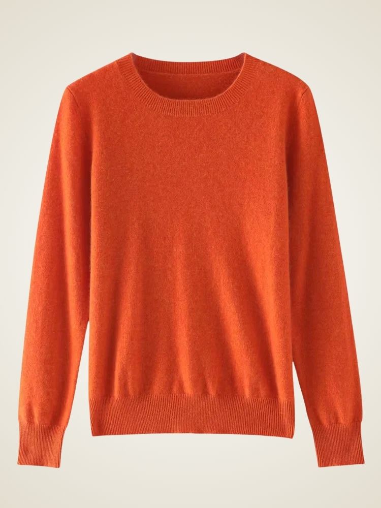 Mia - Crewneck Cashmere Sweater | The Cashmere Studio