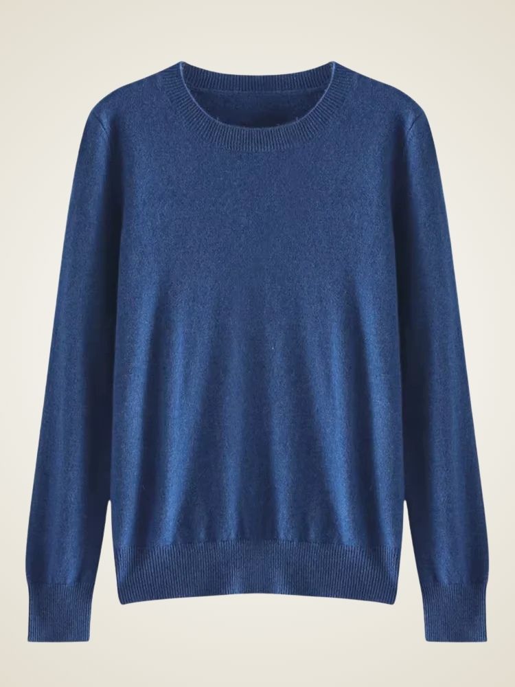 Mia - Crewneck Cashmere Sweater | The Cashmere Studio