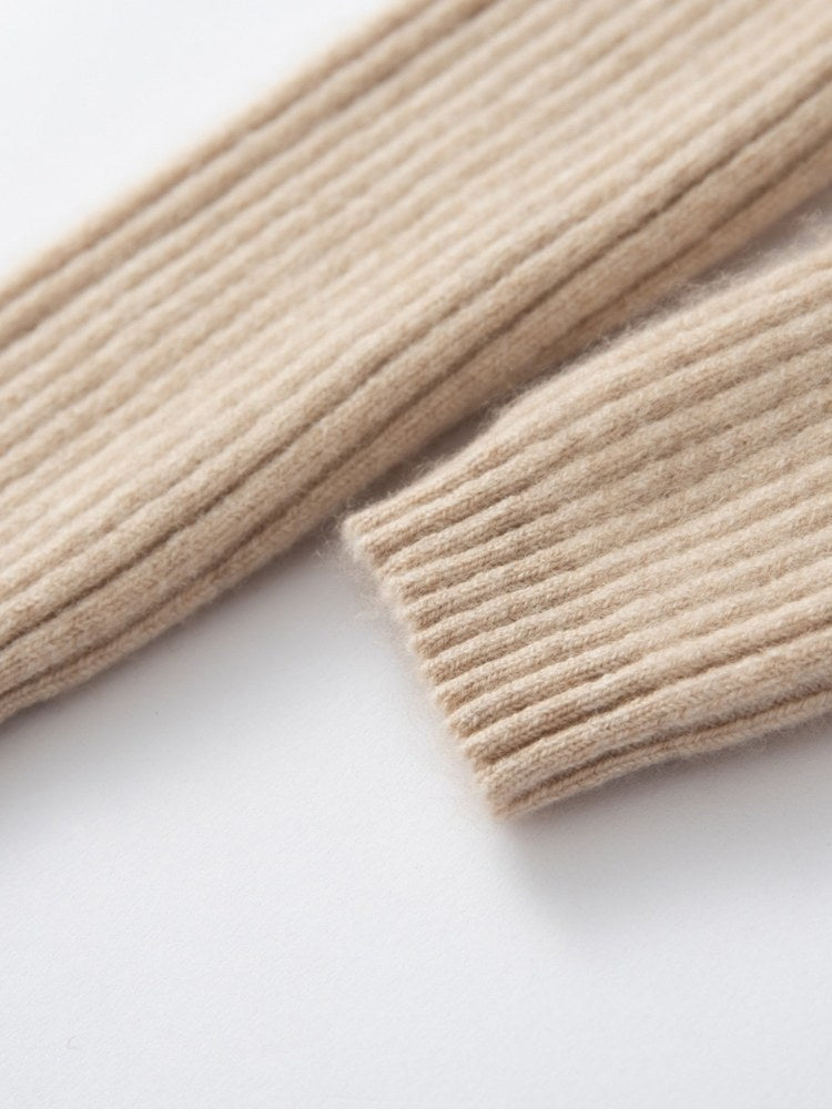 Novessa - Ribbed Cashmere Legging | The Cashmere Studio