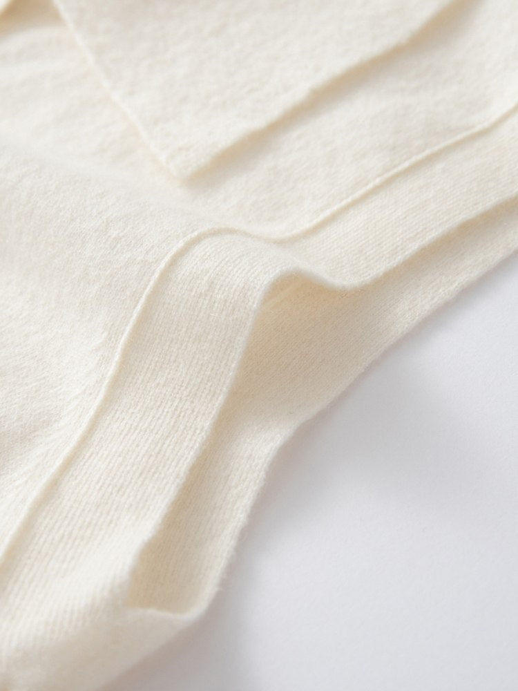 Omirelle -  Sleeveless Cashmere Polo Vest | The Cashmere Studio