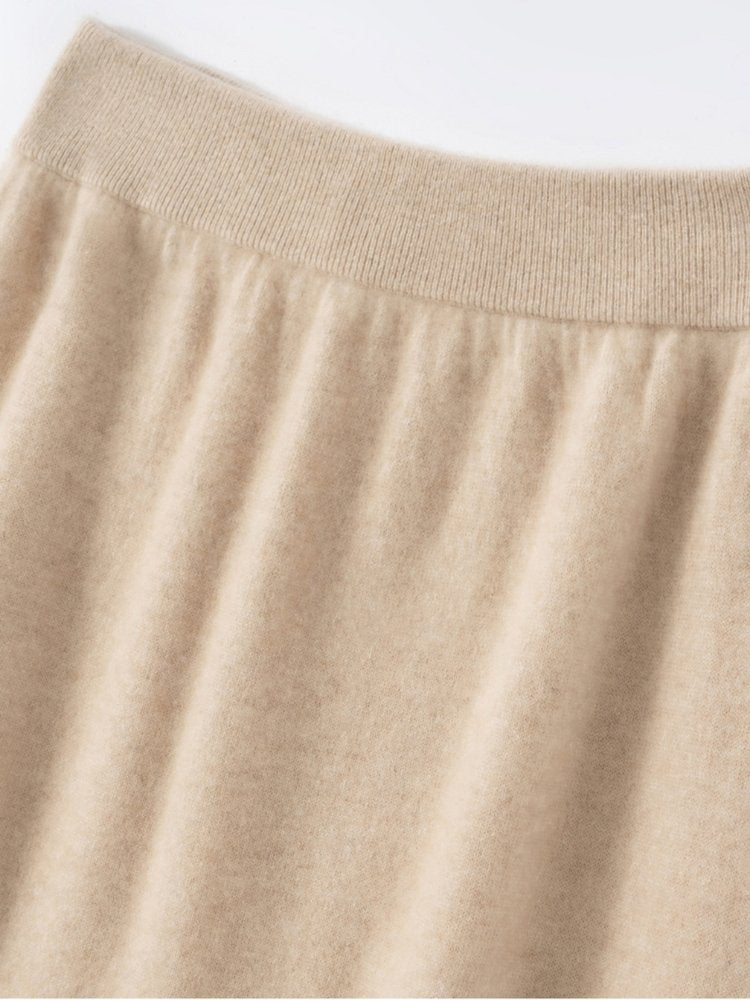 Quelina - Cashmere Skirt | The Cashmere Studio
