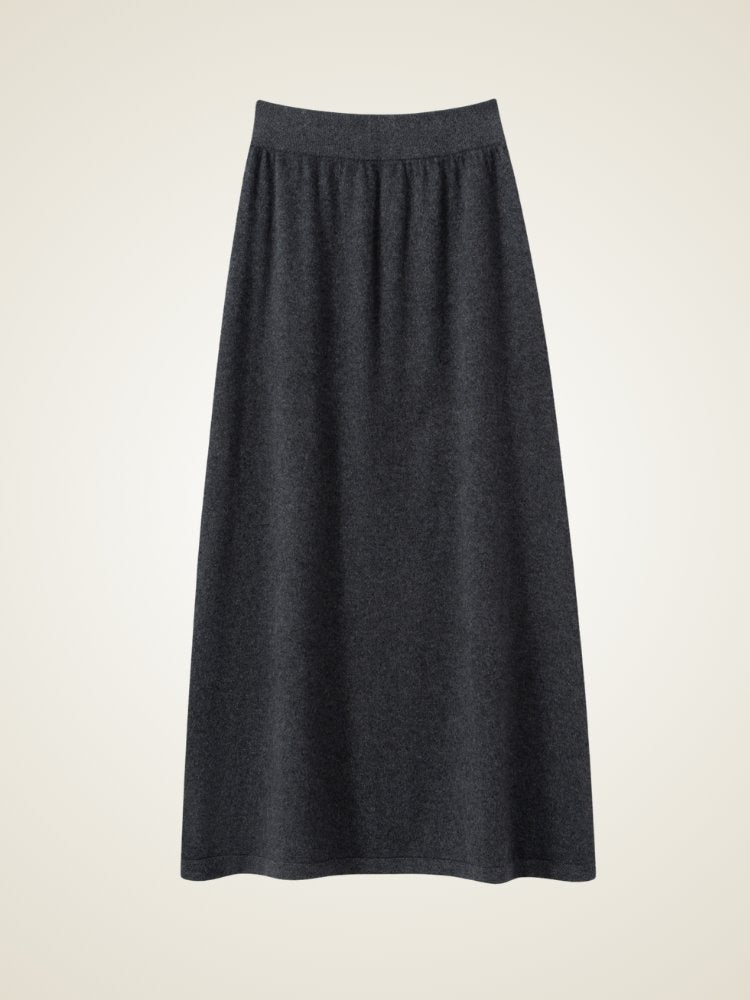 Quelina - Cashmere Skirt | The Cashmere Studio