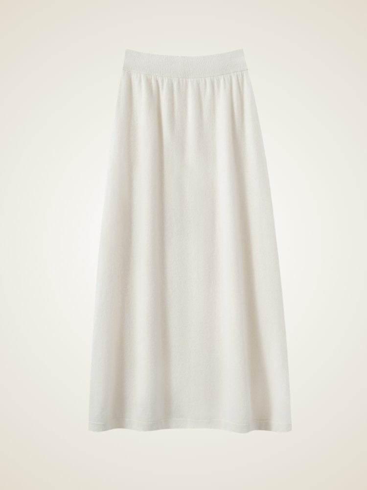 Quelina - Cashmere Skirt | The Cashmere Studio