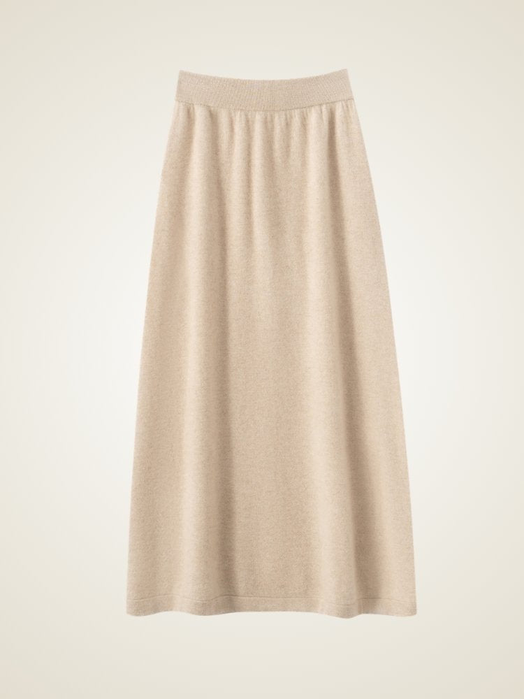 Quelina - Cashmere Skirt | The Cashmere Studio