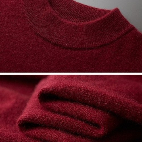 Fletcher - Classic Cashmere Pullover Sweater | The Cashmere Studio