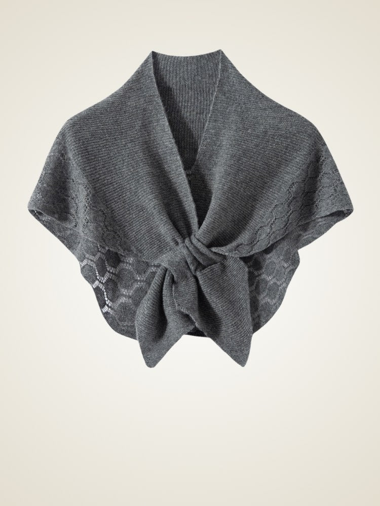 Reliana - Openwork Cashmere Shawl | The Cashmere Studio