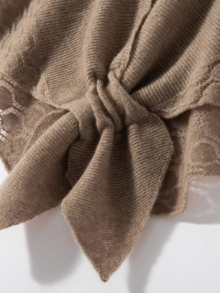 Reliana - Openwork Cashmere Shawl | The Cashmere Studio