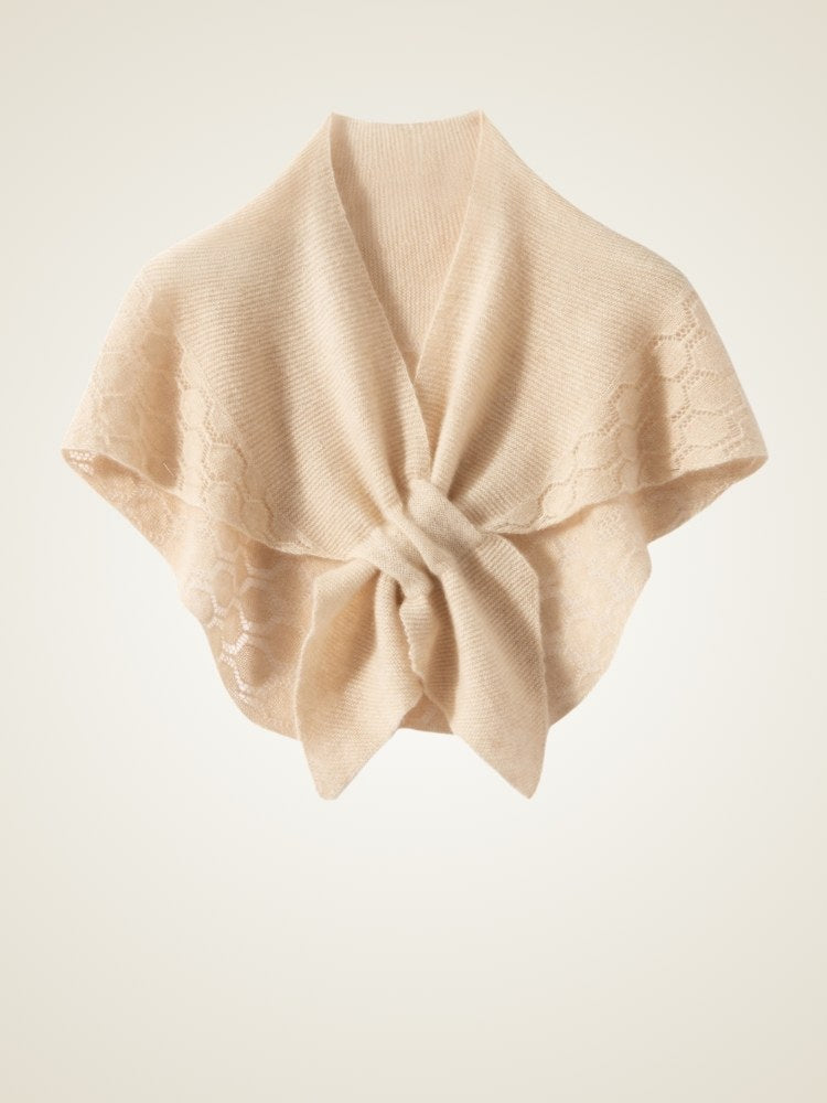 Reliana - Openwork Cashmere Shawl | The Cashmere Studio