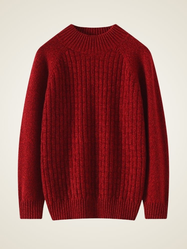 Helisara - Ribbed Cashmere Jumper | The Cashmere Studio