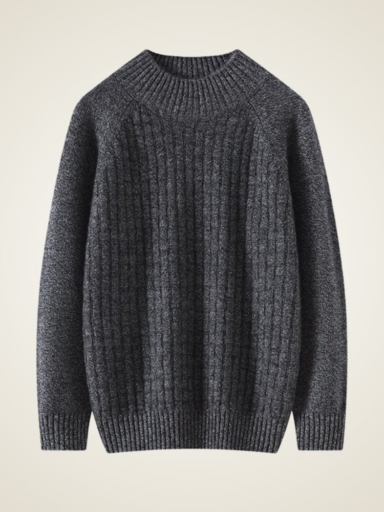 Helisara - Ribbed Cashmere Jumper | The Cashmere Studio