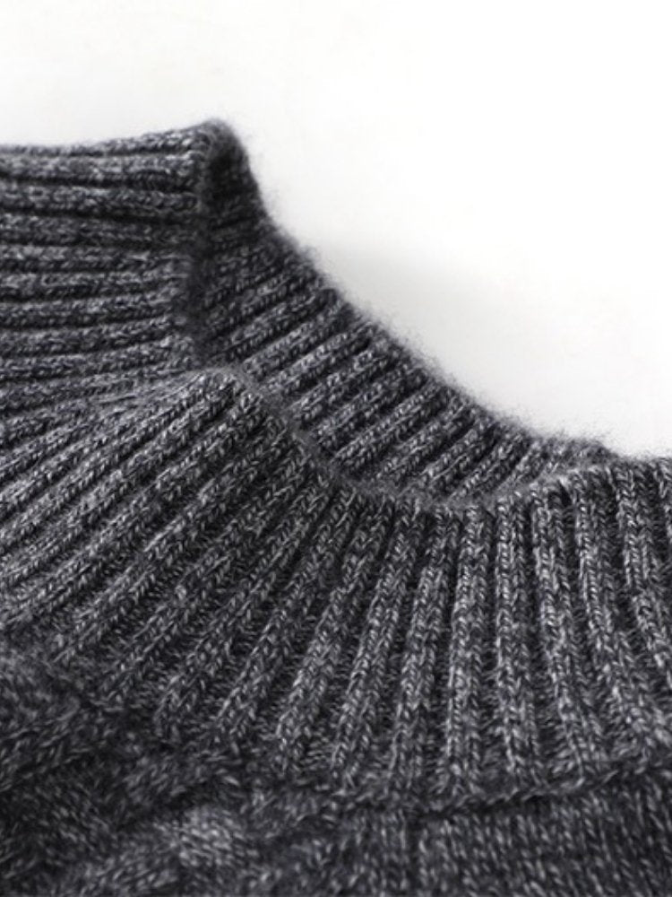 Helisara - Ribbed Cashmere Jumper | The Cashmere Studio