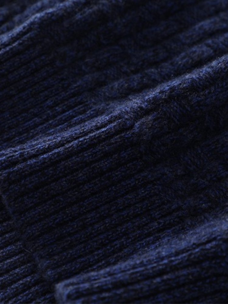 Helisara - Ribbed Cashmere Jumper | The Cashmere Studio