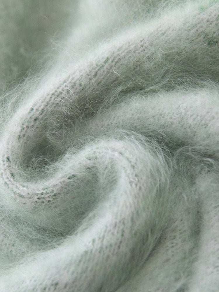 Serith - Fuzzy Cashmere Sweater | The Cashmere Studio