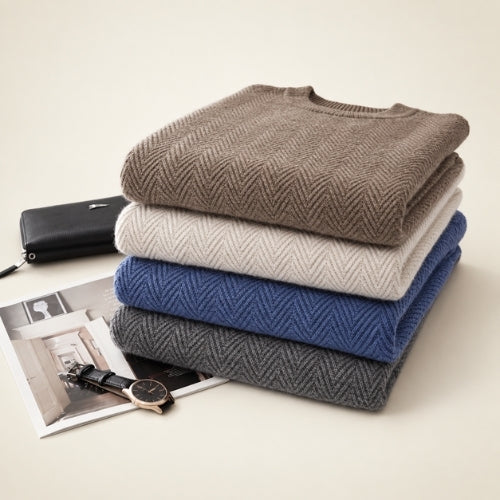 Thomas - Crewneck Cashmere Sweater | The Cashmere Studio