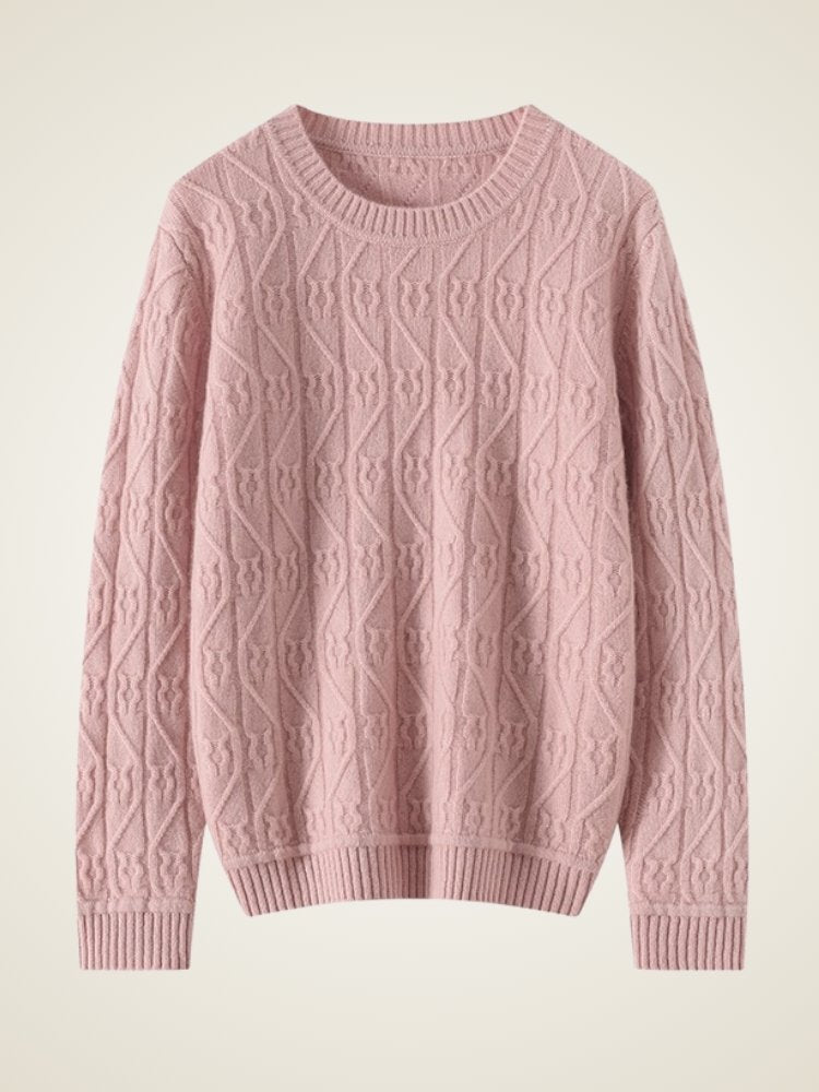 Elaris - Cable-Knit Cashmere Sweater | The Cashmere Sweater