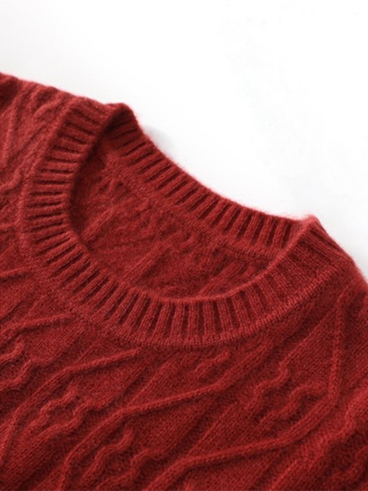 Elaris - Cable-Knit Cashmere Sweater | The Cashmere Sweater