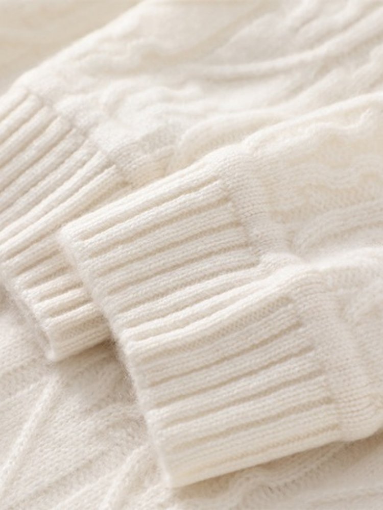 Elaris - Cable-Knit Cashmere Sweater | The Cashmere Sweater