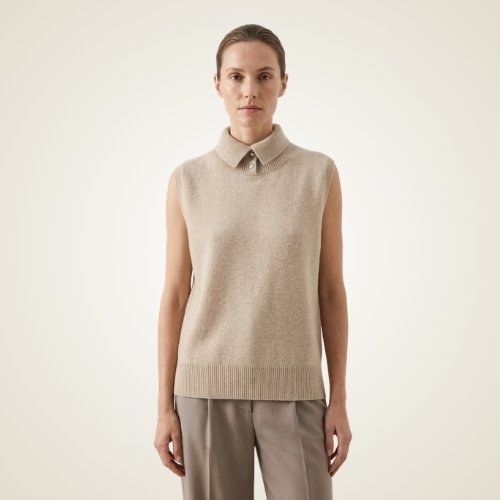Yria - Cashmere Vest | The Cashmere Studio