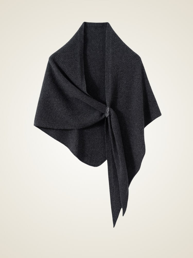 Zaryssa - Honeycomb Cashmere Wrap | The Cashmere Studio