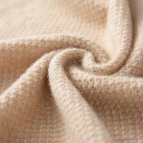 Zaryssa - Honeycomb Cashmere Wrap | The Cashmere Studio